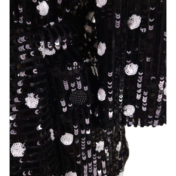 House of Harlow 1960 x Revolve Otto Blazer Blazer XS Black & White Polka Dot - Picture 5 of 14